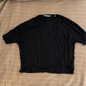 Vince Black Short Sleeve Tee